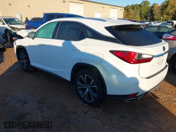 ✅ 2020 Lexus RX 350 • VIN: 2T2HZMDA7LC256144 • Lot: 43556504. Listed on IAAI with 4,735 mi. Free auction sales archive from the USA and detailed vehicle history report at DreamBid. Image 3.