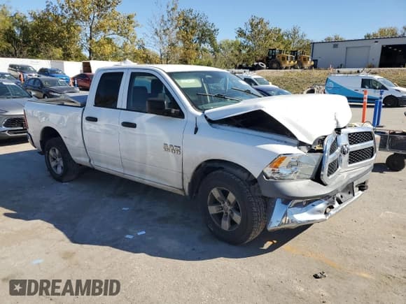 ✅ 2018 Ram 1500 Tradesman • VIN: 1C6RR7FG7JS308483 • Lot: 87429745. Listed on Copart with 176,937 mi. Free auction sales archive from the USA and detailed vehicle history report at DreamBid. Image 4.