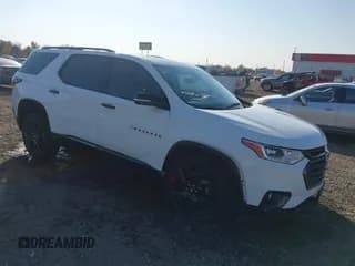 ✅ 2021 Chevrolet Traverse Premier • VIN: 1GNERKKW4MJ211461 • Lot: 43717951. Listed on IAAI with 66,947 mi. Free auction sales archive from the USA and detailed vehicle history report at DreamBid. Image 1.