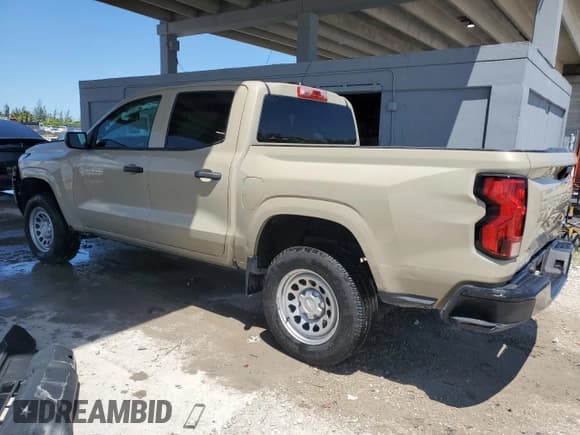 ✅ 2023 Chevrolet Colorado 2WD Work Truck • VIN: 1GCGSBECXP1176338 • Lot: 68931555. Listed on Copart with 36,851 mi. Free auction sales archive from the USA and detailed vehicle history report at DreamBid. Image 2.