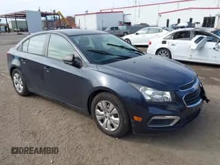 ✅ 2015 Chevrolet Cruze LS • VIN: 1G1PA5SH7F7259010 • Lot: 43609681. Listed on IAAI with 93,417 mi. Free auction sales archive from the USA and detailed vehicle history report at DreamBid. Image 1.