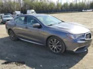 ✅ 2018 Acura TLX Technology • VIN: 19UUB2F57JA003839 • Lot: 48156615. Listed on Copart with 79,204 mi. Free auction sales archive from the USA and detailed vehicle history report at DreamBid. Image 4.