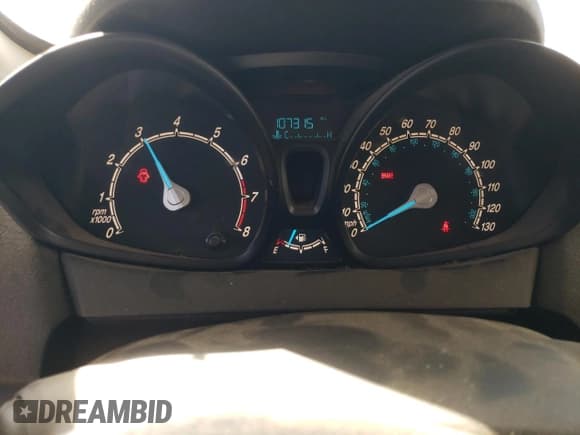 ✅ 2018 Ford Fiesta S • VIN: 3FADP4AJ7JM125108 • Lot: 81808945. Listed on Copart with 107,315 mi. Free auction sales archive from the USA and detailed vehicle history report at DreamBid. Image 9.