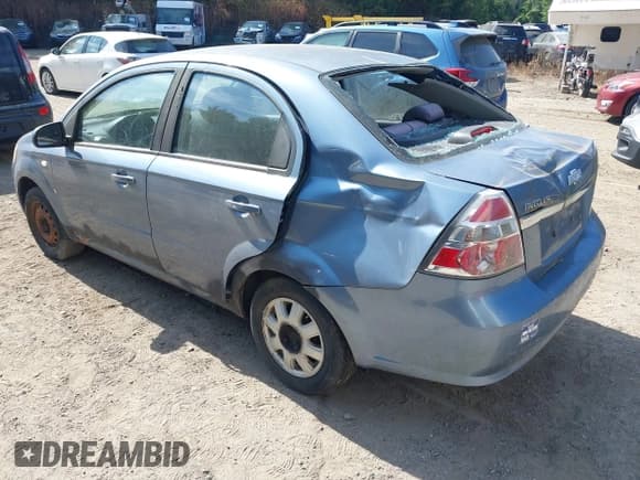 ✅ 2008 Chevrolet Aveo LS • VIN: KL1TD56688B041932 • Lot: 43250954. Listed on IAAI with 116,391 mi. Free auction sales archive from the USA and detailed vehicle history report at DreamBid. Image 3.