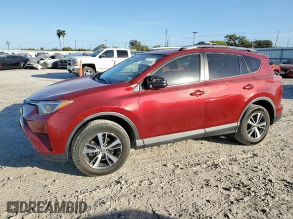 ✅ 2018 Toyota RAV4 XLE • VIN: 2T3WFREV4JW418494 • Lot: 92693275. Listed on Copart with 104,538 mi. Free auction sales archive from the USA and detailed vehicle history report at DreamBid. Image 1.
