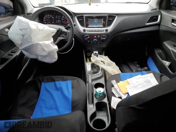 2021 Hyundai Accent SE z VIN 3KPC24A65ME130354, wystawiony jako Copart lot #52174354 z przebiegiem 58 174 mil mil oraz . Historia ofert i sprzedaży dostępna na DreamBid. Obrazek 8.