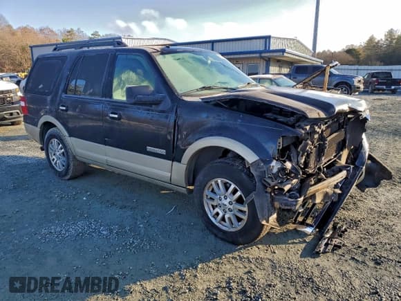 ✅ 2008 Ford Expedition Eddie Bauer • VIN: 1FMFU17598LA20002 • Lot: 96334515. Listed on Copart with 234,838 mi. Free auction sales archive from the USA and detailed vehicle history report at DreamBid. Image 4.