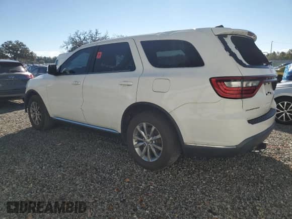 2017 Dodge Durango SXT with VIN 1C4RDHAG0HC878527, listed as a Copart auction lot 90985535 with 157,382 mi miles and Clean title. Bid and sale history available at DreamBid. Image 2.