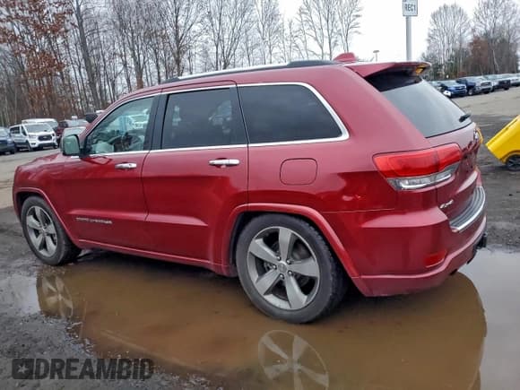 ✅ 2014 Jeep Grand Cherokee Overland • VIN: 1C4RJFCT4EC411727 • Lot: 94871395. Wystawiony na Copart z przebiegiem 186 817 mil. Bezpłatny archiwum sprzedaży aukcyjnych z USA i szczegółowy raport historii pojazdu na DreamBid. Zdjęcie 2.
