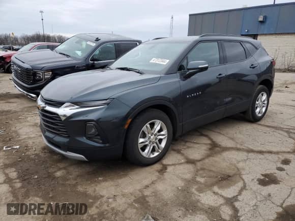 2020 Chevrolet Blazer LT with VIN 3GNKBCR48LS657448, listed as a Copart auction lot 47312344 with 40,232 mi miles and . Bid and sale history available at DreamBid. Image 1.