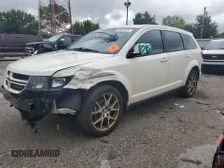 2014 Dodge Journey R/T z VIN 3C4PDCEGXET214465, wystawiony jako Copart lot #69012615 z przebiegiem 206 291 mil mil oraz Szkoda całkowita • Salvage title. Historia ofert i sprzedaży dostępna na DreamBid. Obrazek 1.