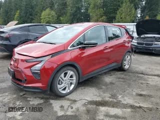 ✅ 2023 Chevrolet Bolt EV 1LT • VIN: 1G1FW6S08P4114400 • Lot: 86710935. Listed on Copart with 29,600 mi. Free auction sales archive from the USA and detailed vehicle history report at DreamBid. Image 1.