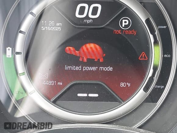 ✅ 2016 FIAT 500e • VIN: 3C3CFFGE3GT136141 • Lot: 42283699. Listed on IAAI with 44,891 mi. Free auction sales archive from the USA and detailed vehicle history report at DreamBid. Image 7.