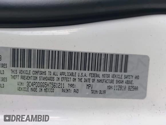 ✅ 2017 Dodge Journey Crossroad Plus • VIN: 3C4PDDGG5HT561211 • Лот: 43532153. Опубликован ранее на IAAI с пробегом 190 731 миль. Бесплатный доступ к архиву аукционных продаж из США и подробный отчёт об истории автомобиля на DreamBid. Изображение 9.