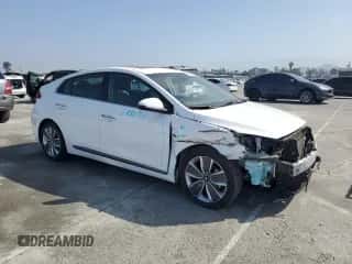 2018 Hyundai Ioniq Limited z VIN KMHC05LC9JU098886, wystawiony jako Copart lot #57116364 z przebiegiem 40 362 mil mil oraz Szkoda całkowita • Salvage title. Historia ofert i sprzedaży dostępna na DreamBid. Obrazek 4.
