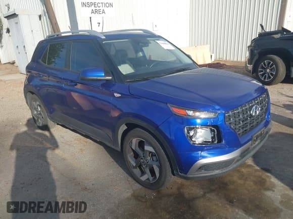 ✅ 2023 Hyundai Venue SEL • VIN: KMHRC8A32PU240185 • Lot: 41468823. Listed on IAAI with 33,420 mi. Free auction sales archive from the USA and detailed vehicle history report at DreamBid. Image 1.