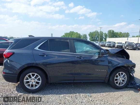 ✅ 2023 Chevrolet Equinox LT • VIN: 3GNAXUEG8PS137498 • Lot: 42973466. Listed on IAAI with 23,340 mi. Free auction sales archive from the USA and detailed vehicle history report at DreamBid. Image 13.