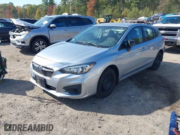 2019 Subaru Impreza with VIN 4S3GTAA68K3724955, listed as a IAAI auction lot 43304650 with 106,253 mi miles and . Bid and sale history available at DreamBid. Image 18.
