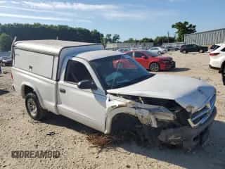 2004 Dodge Dakota z VIN 1D7FL16K14S554387, wystawiony jako Copart lot #59397994 z przebiegiem Nie podano mil oraz Szkoda całkowita • Salvage title. Historia ofert i sprzedaży dostępna na DreamBid. Obrazek 4.