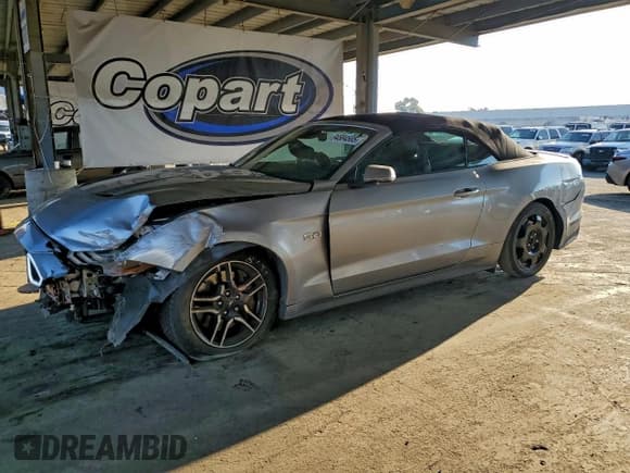 ✅ 2020 Ford Mustang GT Premium • VIN: 1FATP8FF3L5132377 • Lot: 94584585. Listed on Copart with 60,288 mi. Free auction sales archive from the USA and detailed vehicle history report at DreamBid. Image 1.