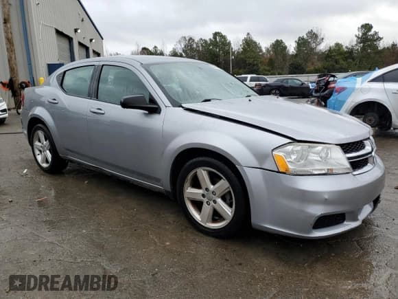 ✅ 2013 Dodge Avenger SE • VIN: 1C3CDZAB2DN625941 • Lot: 84955864. Listed on Copart with 134,862 mi. Free auction sales archive from the USA and detailed vehicle history report at DreamBid. Image 4.