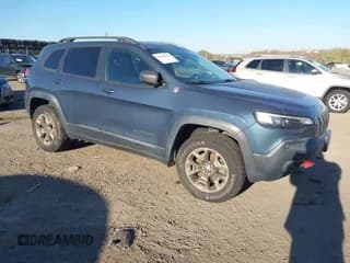 ✅ 2019 Jeep Cherokee Trailhawk • VIN: 1C4PJMBX5KD420703 • Lot: 43543876. Listed on IAAI with 63,721 mi. Free auction sales archive from the USA and detailed vehicle history report at DreamBid. Image 1.