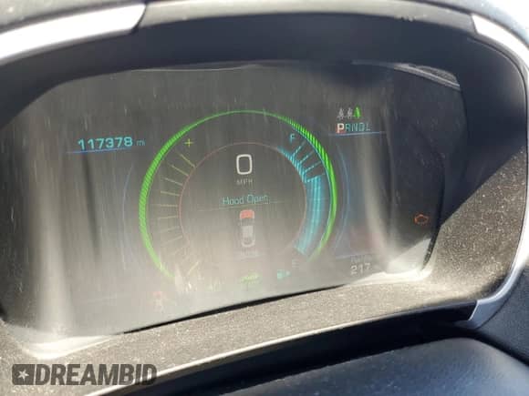 2016 Chevrolet Volt LT z VIN 1G1RC6S53GU120039, wystawiony jako Copart lot #63597053 z przebiegiem 117 378 mil mil oraz . Historia ofert i sprzedaży dostępna na DreamBid. Obrazek 9.