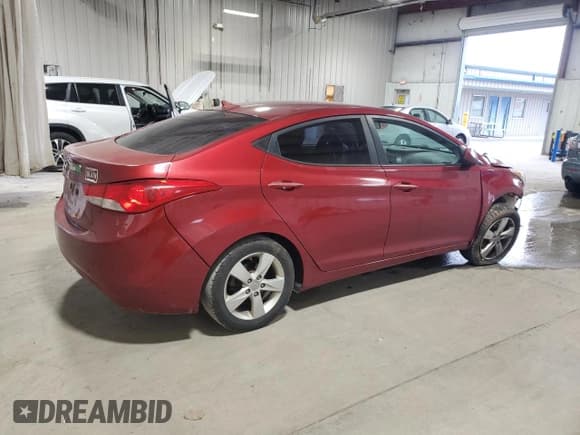 ✅ 2013 Hyundai Elantra GLS • VIN: 5NPDH4AEXDH446533 • Лот: 91438345. Опубликован ранее на Copart с пробегом 157 985 миль. Бесплатный доступ к архиву аукционных продаж из США и подробный отчёт об истории автомобиля на DreamBid. Изображение 3.