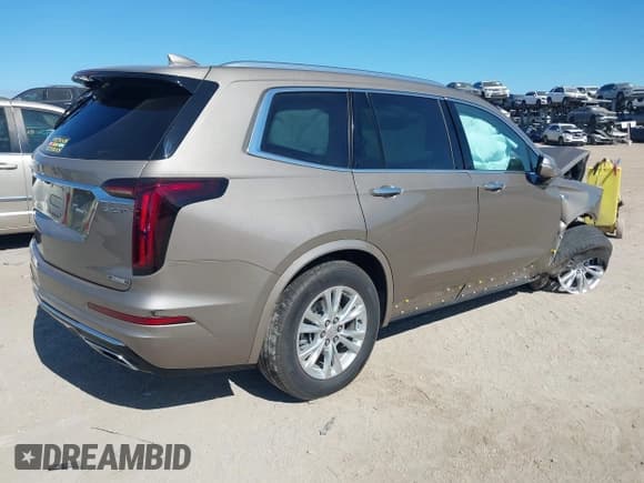 ✅ 2023 Cadillac XT6 FWD Luxury • VIN: 1GYKPAR43PZ146778 • Lot: 43587777. Listed on IAAI with 45,394 mi. Free auction sales archive from the USA and detailed vehicle history report at DreamBid. Image 4.