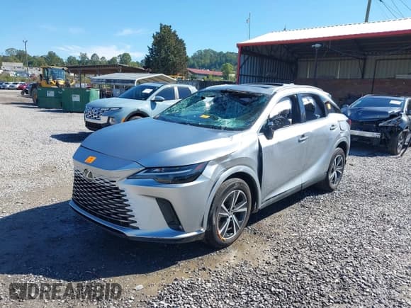 ✅ 2023 Lexus RX 350 • VIN: 2T2BAMBA3PC002808 • Lot: 43353857. Listed on IAAI with 25,176 mi. Free auction sales archive from the USA and detailed vehicle history report at DreamBid. Image 2.