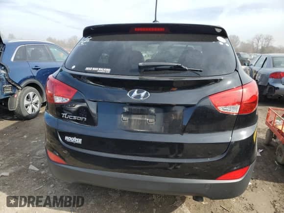 2015 Hyundai Tucson GLS with VIN KM8JT3AF0FU092000, listed as a Copart auction lot 42559764 with 116,620 mi miles and . Bid and sale history available at DreamBid. Image 6.