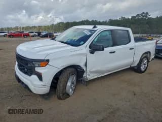 ✅ 2022 Chevrolet Silverado 1500 Custom • VIN: 3GCPABEK4NG605515 • Лот: 93919385. Опубликован ранее на Copart с пробегом 111 965 миль. Бесплатный доступ к архиву аукционных продаж из США и подробный отчёт об истории автомобиля на DreamBid. Изображение 1.