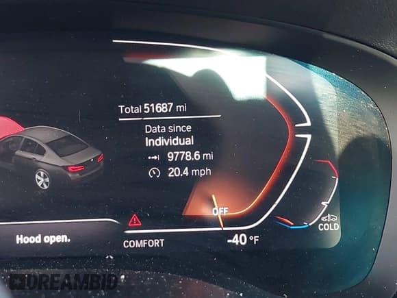 ✅ 2022 BMW 5 Series 540i xDrive • VIN: WBA73BJ01NWX54655 • Lot: 42723075. Listed on IAAI with 51,687 mi. Free auction sales archive from the USA and detailed vehicle history report at DreamBid. Image 15.