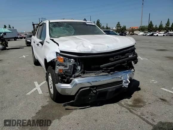 2022 Chevrolet Silverado 1500 Work Truck z VIN 1GCPDAEK5NZ613124, wystawiony jako Copart lot #65975394 z przebiegiem 76 917 mil mil oraz Szkoda całkowita • Salvage title. Historia ofert i sprzedaży dostępna na DreamBid. Obrazek 11.