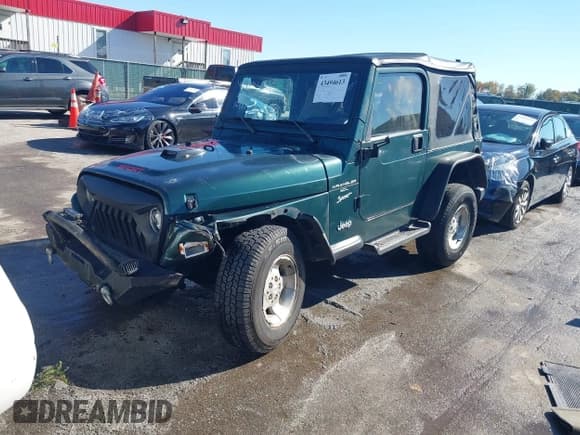 ✅ 2001 Jeep Wrangler Sport • VIN: 1J4FA49SX1P331951 • Лот: 43494613. Опубликован ранее на IAAI с пробегом 86 086 миль. Бесплатный доступ к архиву аукционных продаж из США и подробный отчёт об истории автомобиля на DreamBid. Изображение 2.