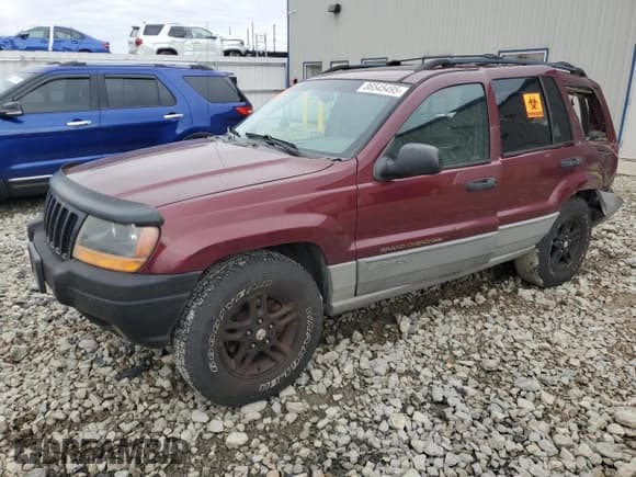 ✅ 2000 Jeep Grand Cherokee Laredo • VIN: 1J4GW48S5YC362615 • Lot: 86545495. Listed on Copart with Not provided. Free auction sales archive from the USA and detailed vehicle history report at DreamBid. Image 1.