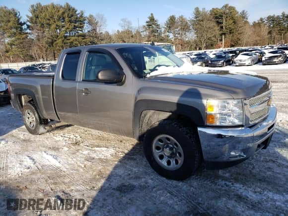 2012 Chevrolet Silverado 1500 LT with VIN 1GCRKSEA6CZ205594, listed as a Copart auction lot 41927505 with 124,621 mi miles and Clean title. Bid and sale history available at DreamBid. Image 4.