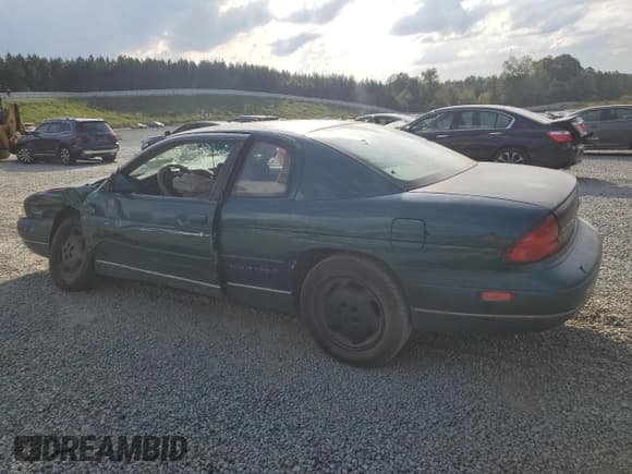 ✅ 1999 Chevrolet Monte Carlo LS • VIN: 2G1WW12M7X9229427 • Lot: 73189194. Listed on Copart with 263,294 mi. Free auction sales archive from the USA and detailed vehicle history report at DreamBid. Image 2.