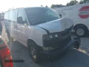 ✅ 2020 Chevrolet Express Cargo • VIN: 1GCWGAFP1L1256288 • Lot: 43156786. Listed on IAAI with 86,109 mi. Free auction sales archive from the USA and detailed vehicle history report at DreamBid. Image 1.