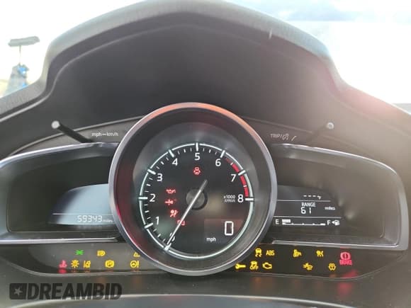 ✅ 2018 Mazda 3 Grand Touring • VIN: 3MZBN1M39JM265774 • Лот: 91309895. Опубликован ранее на Copart с пробегом 59 343 миль. Бесплатный доступ к архиву аукционных продаж из США и подробный отчёт об истории автомобиля на DreamBid. Изображение 9.