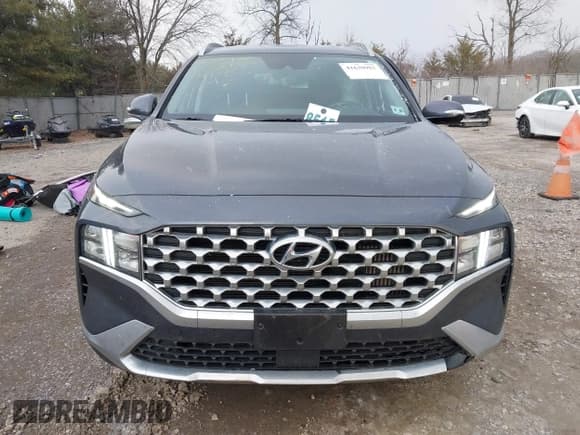 ✅ 2021 Hyundai Santa Fe Blue • VIN: KM8S2DA13MU013627 • Lot: 41630983. Listed on IAAI with 58,187 mi. Free auction sales archive from the USA and detailed vehicle history report at DreamBid. Image 12.