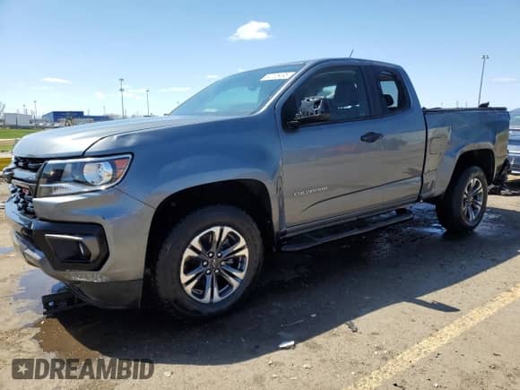 2021 Chevrolet Colorado 4WD Z71 с VIN 1GCHTDEN7M1101834, выставлен на аукционе Copart как лот 52035495 с пробегом 15 621 миль миль и На запчасти • Non repairable. История ставок и продаж доступна на DreamBid. Изображение 1.