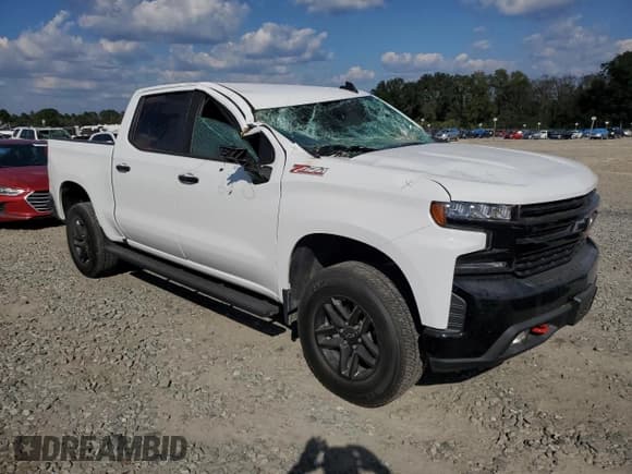 ✅ 2021 Chevrolet Silverado 1500 LT Trail Boss • VIN: 3GCPYFED6MG318003 • Lot: 74612844. Listed on Copart with 44,741 mi. Free auction sales archive from the USA and detailed vehicle history report at DreamBid. Image 4.