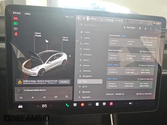 ✅ 2020 Tesla Model 3 Standard Range Plus • VIN: 5YJ3E1EA0LF744869 • Лот: 85909595. Опубликован ранее на Copart с пробегом 103 827 миль. Бесплатный доступ к архиву аукционных продаж из США и подробный отчёт об истории автомобиля на DreamBid. Изображение 9.