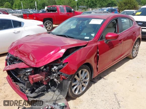 ✅ 2015 Mazda 3 S Grand Touring • VIN: JM1BM1M32F1225112 • Lot: 42274126. Wystawiony na IAAI z przebiegiem 183 963 mil. Bezpłatny archiwum sprzedaży aukcyjnych z USA i szczegółowy raport historii pojazdu na DreamBid. Zdjęcie 2.