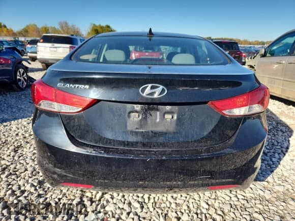 2013 Hyundai Elantra Limited with VIN 5NPDH4AE8DH393914, listed as a Copart auction lot 82622775 with Not provided miles and Clean title. Bid and sale history available at DreamBid. Image 6.