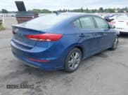 ✅ 2017 Hyundai Elantra Limited • VIN: 5NPD84LF9HH138314 • Lot: 43168932. Listed on IAAI with 90,140 mi. Free auction sales archive from the USA and detailed vehicle history report at DreamBid. Image 4.