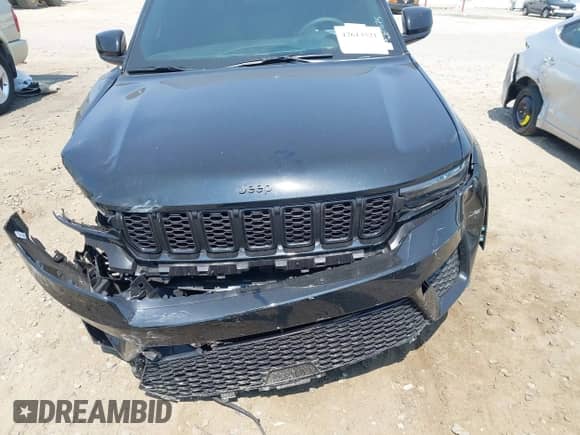 2024 Jeep Grand Cherokee Altitude с VIN 1C4RJHAG5RC252675, выставлен на аукционе IAAI как лот 42613521 с пробегом 8 027 миль миль и . История ставок и продаж доступна на DreamBid. Изображение 13.