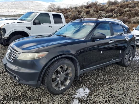 ✅ 2005 Infiniti FX • VIN: JNRBS08WX5X401372 • Лот: 48822435. Опубликован ранее на Copart с пробегом 326 128 миль. Бесплатный доступ к архиву аукционных продаж из США и подробный отчёт об истории автомобиля на DreamBid. Изображение 1.