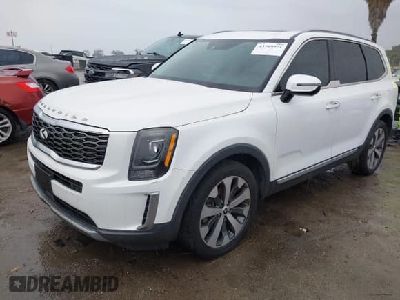 ✅ 2020 Kia Telluride S • VIN: 5XYP64HC2LG091547 • Лот: 43769971. Опубликован ранее на IAAI с пробегом 99 187 миль. Бесплатный доступ к архиву аукционных продаж из США и подробный отчёт об истории автомобиля на DreamBid. Изображение 2.